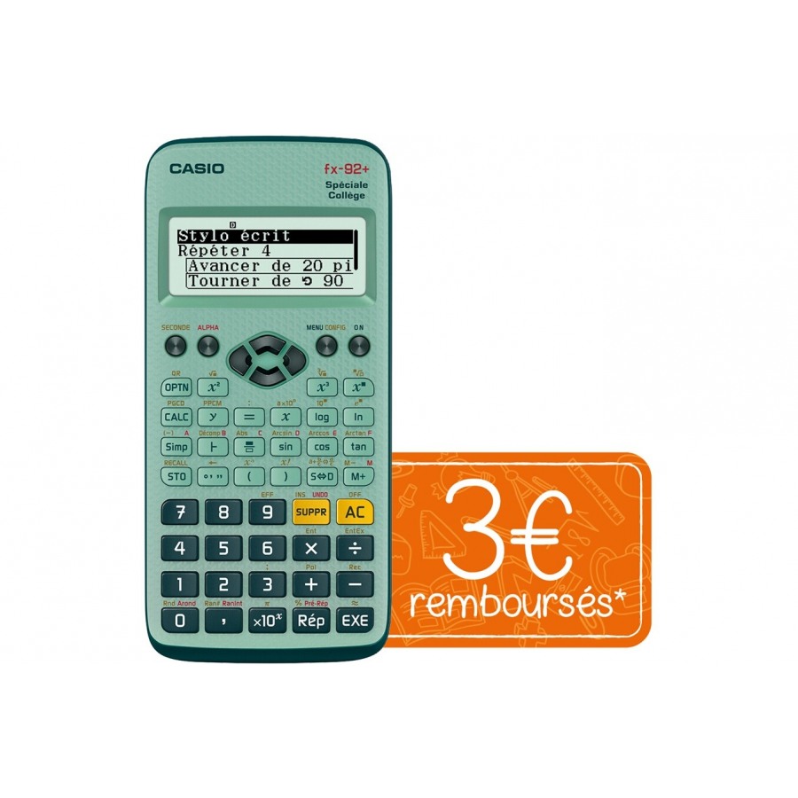 Calculatrice Casio Fx Sp Ciale Coll Ge Darty R Union