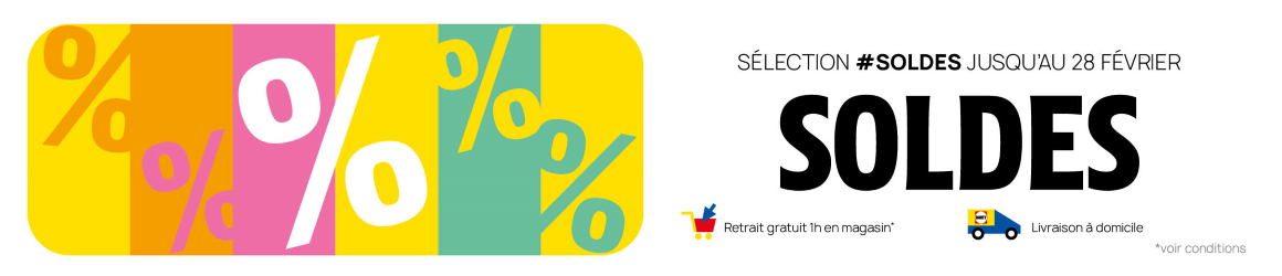 Sélection #Soldes jusqu'au 28 février !