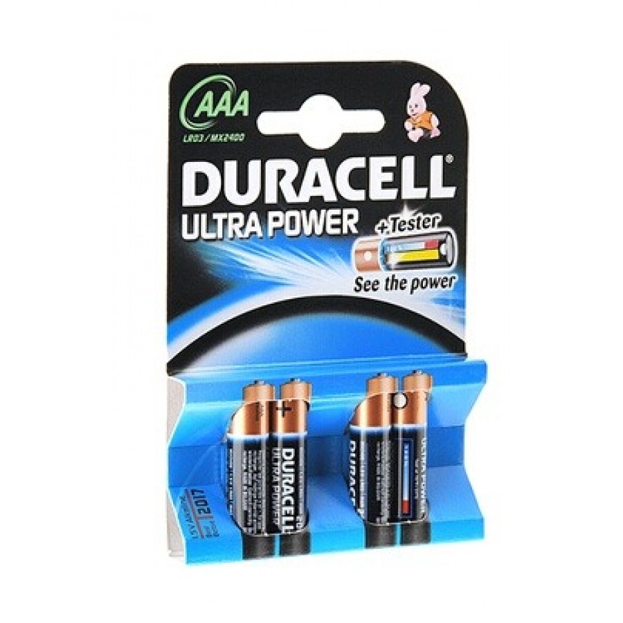 Duracell ULTRA POWER AAA LR03 x4