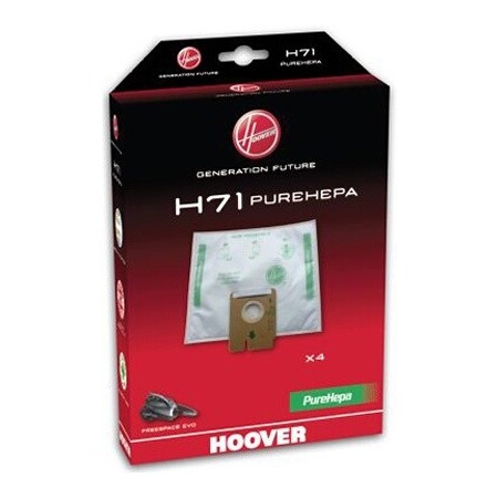 Sac aspirateur Hoover SAC H71 x4 - DARTY Réunion