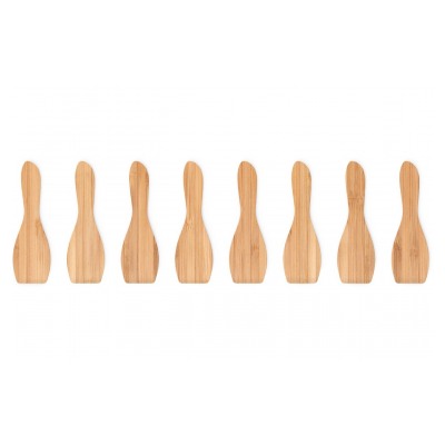 Pebbly Set de 8 spatules à raclette