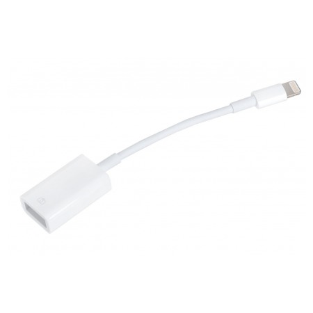 Apple Adaptateur Lightning vers USB Blanc - Accessoires Tablette tactile -  Top Achat