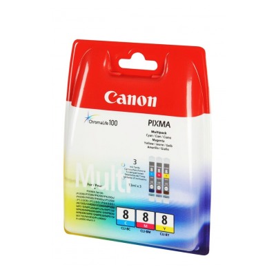 Canon PACK CLI-8 cyan, jaune, magenta