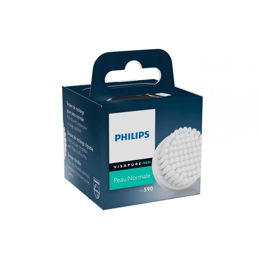 Philips Visapure Men - Brosse de rechange nettoyante pour le visage, peau normale MS590/50 n°3