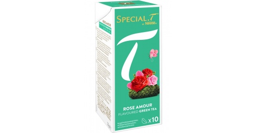 Boîte De 10 Capsules Thé Spécial T. By Nestlé Rose Amour (Nestle)