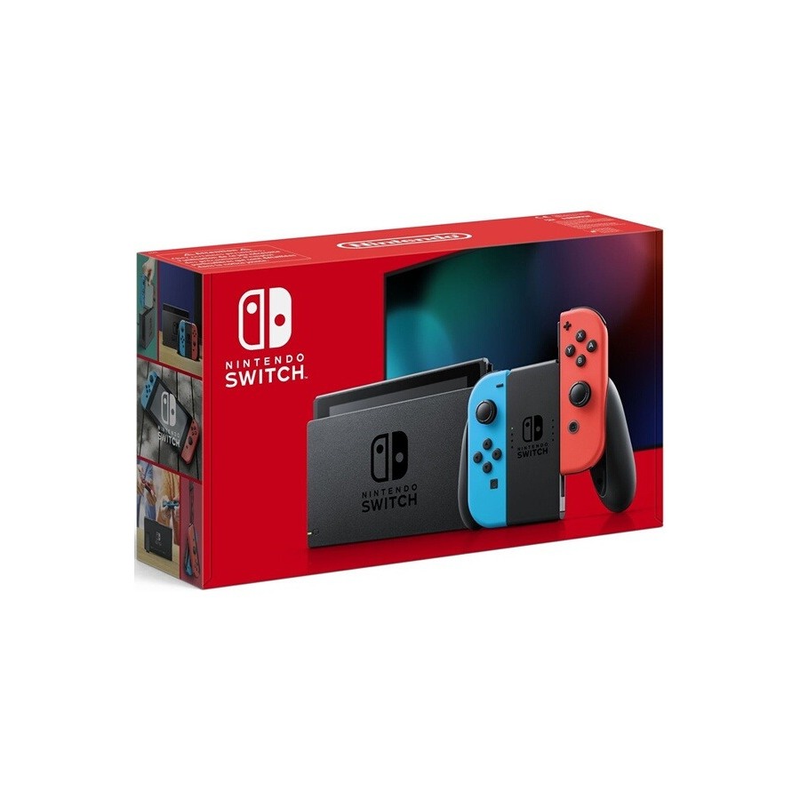 Nintendo Console Nintendo Switch + Joy Con Bleu et Rouge
