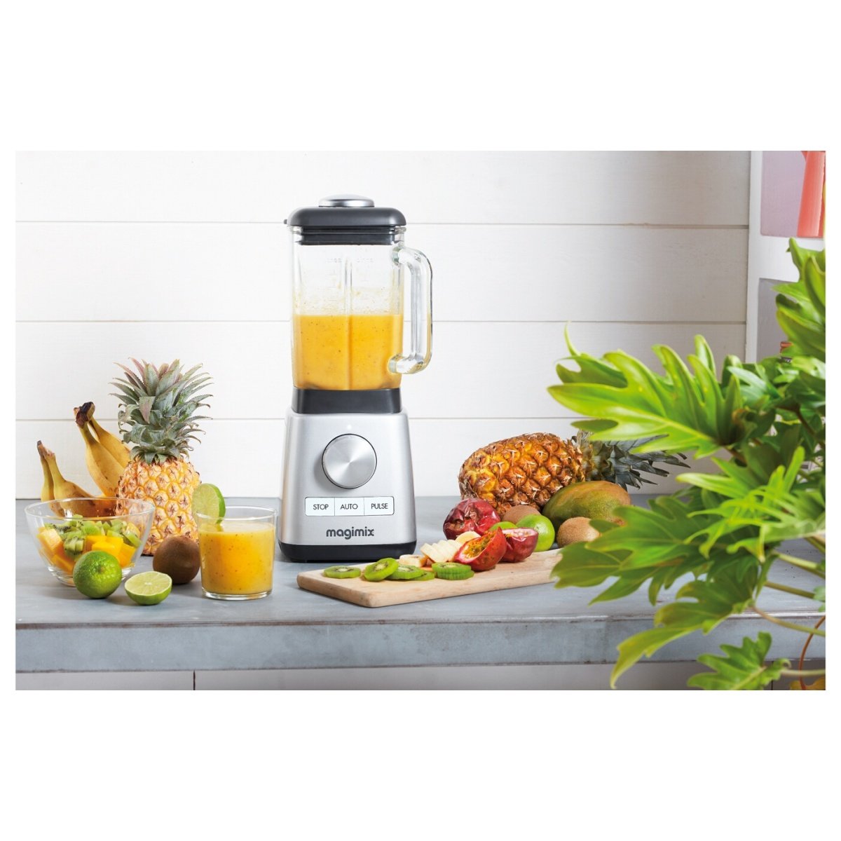 Blender Magimix POWER BLENDER CHROME MAT 11630 DARTY Réunion