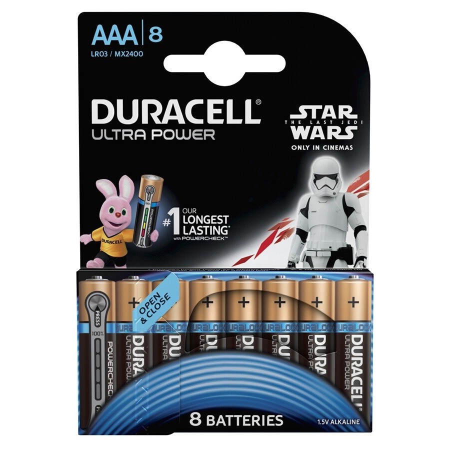 Duracell DURACELL ULTRA POWER AAA X8 STAR WARS