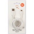 Temium CABLE USB vers USB TYPE C 2M BLANC