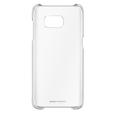 Samsung COQUE CLEAR COVER ARGENT POUR SAMSUNG GALAXY S7 EDGE