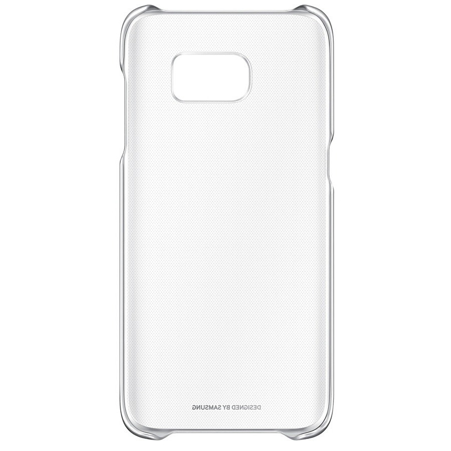 Samsung COQUE CLEAR COVER ARGENT POUR SAMSUNG GALAXY S7 EDGE