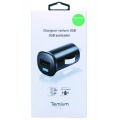 Temium CHARGEUR ALLUME CIGARE USB NOIR