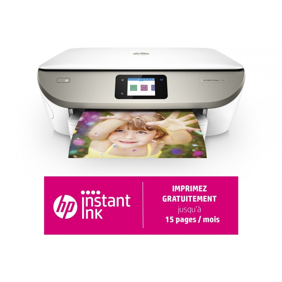 Imprimante multifonction 7134 - Compatible Instant INK