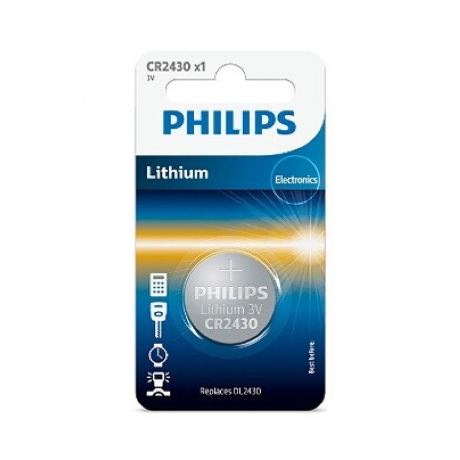 Pile Philips CR2430 - DARTY Réunion