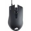 Corsair CORSAIR HARPOON RGB WIRELESS Souris gaming sans fil rechargeable avec technologie SLIPSTREAM Noire, avec rétroéclairage LED RGB, 10 000 DPI, optique