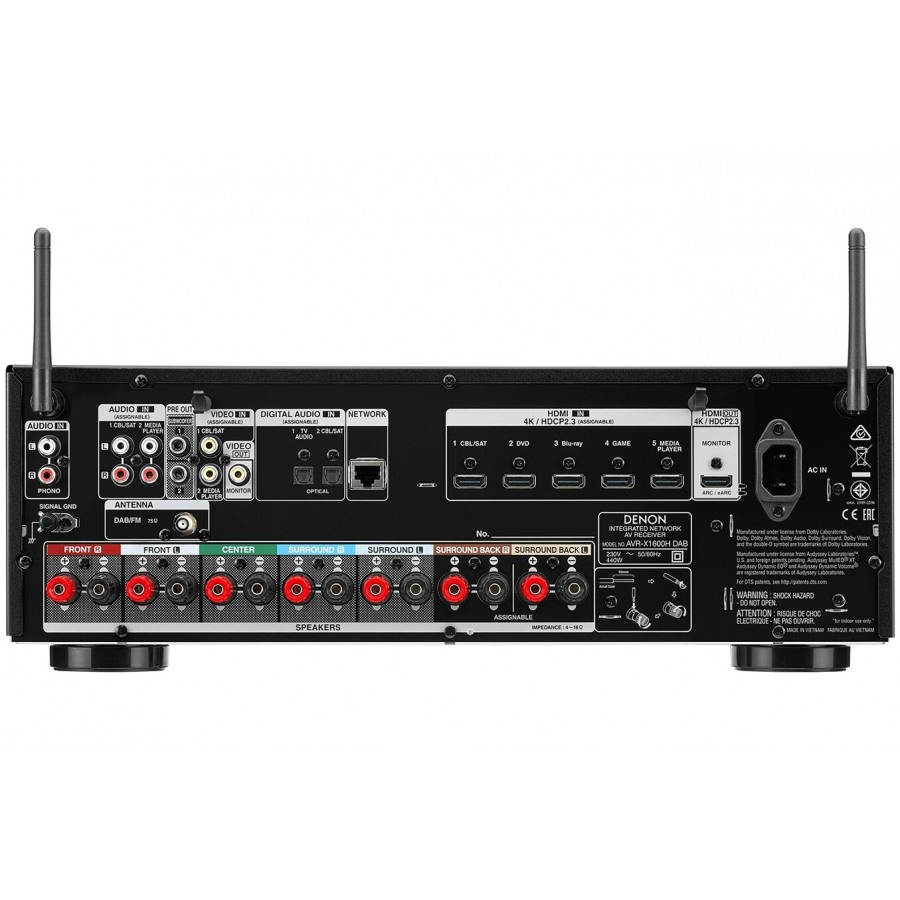 Denon AVR-X1600H DAB n°3