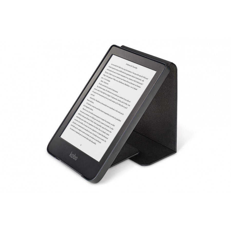 Accessoire liseuse - eBook Kobo Etui SleepCover Noire pour Liseuse