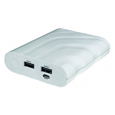 Temium BATTERIE DE SECOURS 10000 MAH BLANCHE