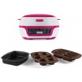Tefal KD801811 Cake Factory Machine Intelligente à Gâteaux 3 moules