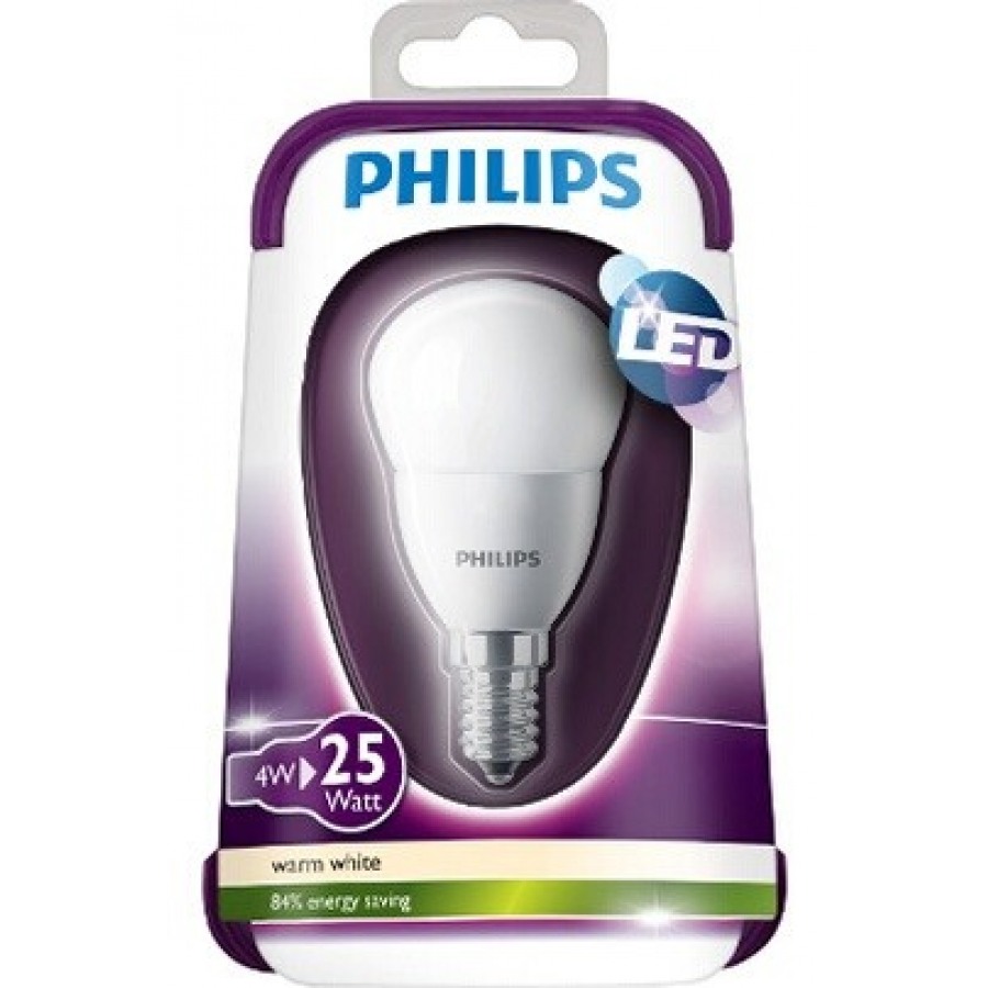 Ampoule Philips SPHERIQUE - 4W (25W) - CULOT E14 - DARTY Réunion