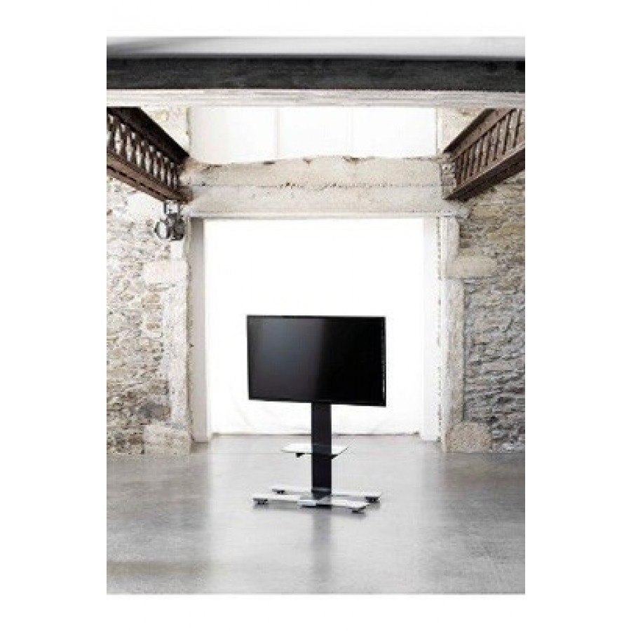 Erard MEUBLE TV WILL 1050 NOIR AVEC TABLETTE n°1