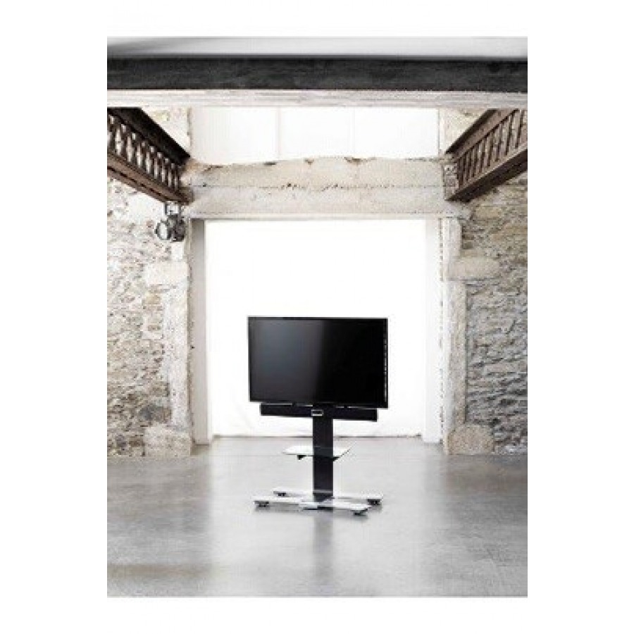 Erard MEUBLE TV WILL 1050 NOIR AVEC TABLETTE n°3