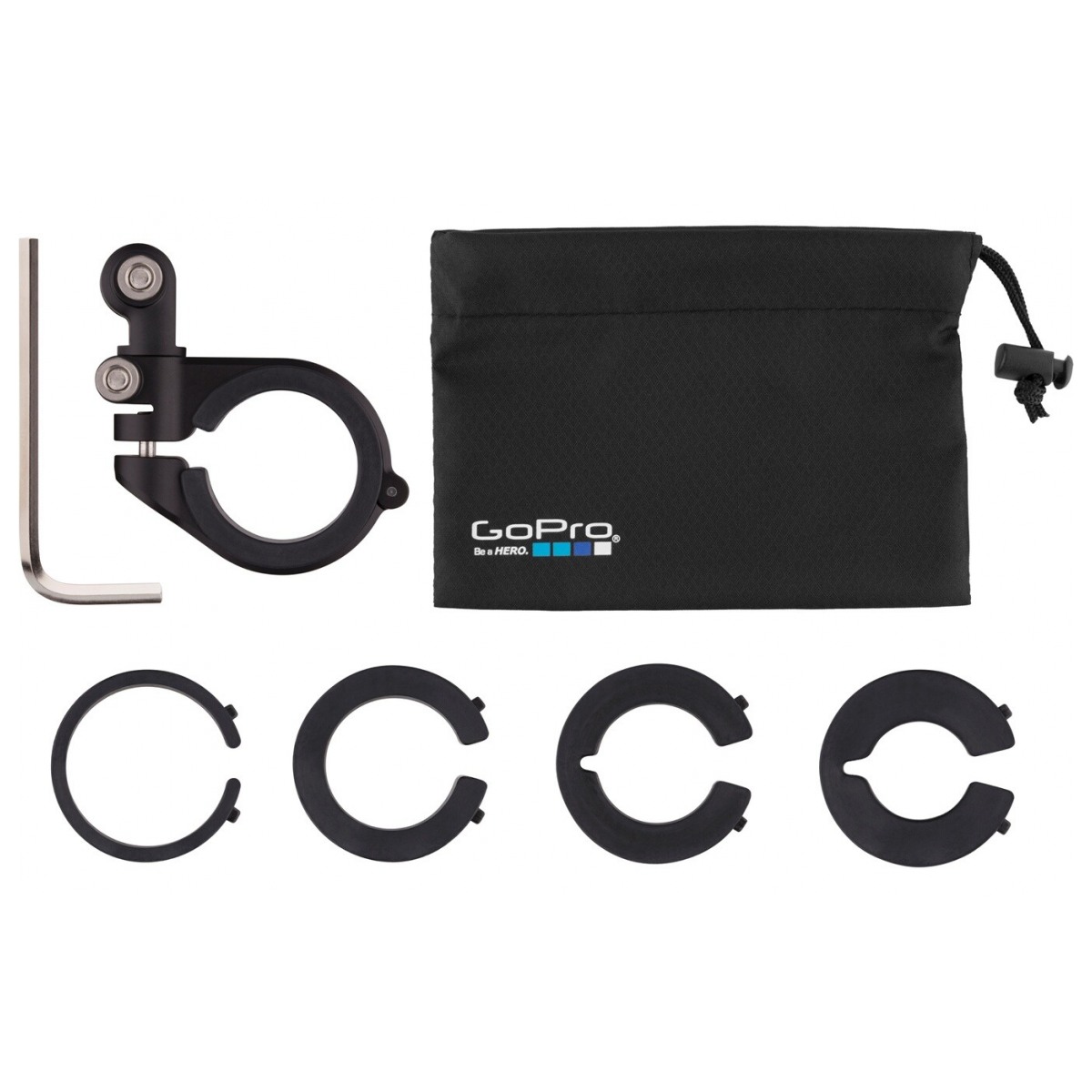 Kit Accessori Per Action Cam Compatibile Con GoPro Hero 12/11/10/9 - Treppiede, Cinghie E Custodia Impermeabile - 2