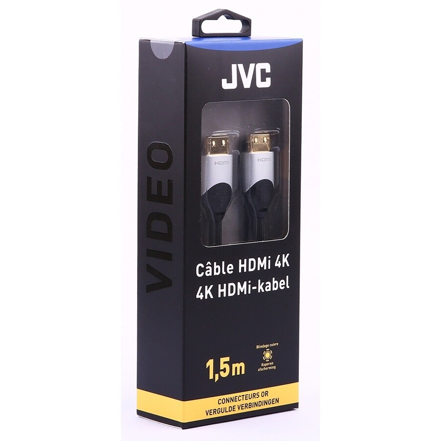 Câble et connectique TV Jvc CORDON HDMI 5M GOLD - DARTY Réunion