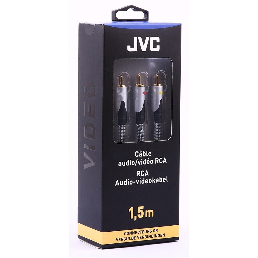 Jvc Câble audio-vidéo RCA GOLD n°1