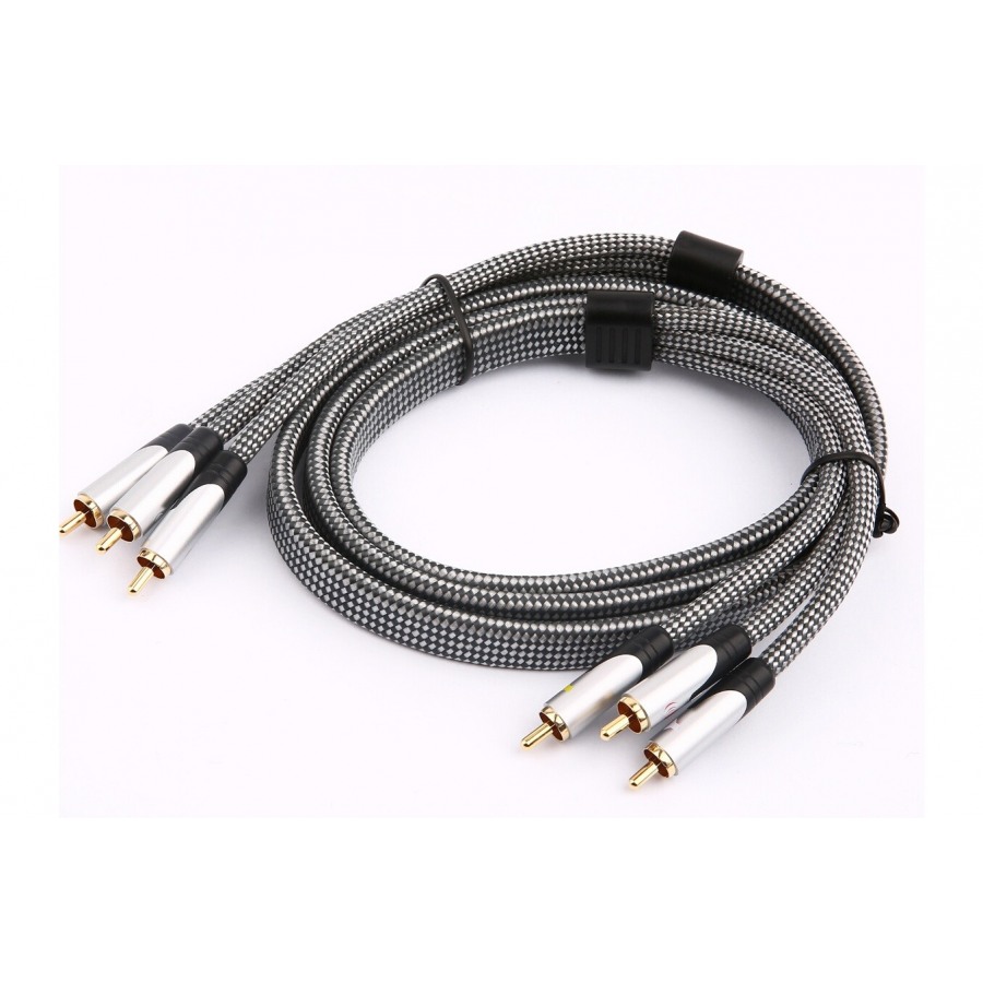Jvc Câble audio-vidéo RCA GOLD n°2