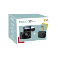 Panasonic PACK Lumix TZ90K Noir + Etui + SD 8 Go