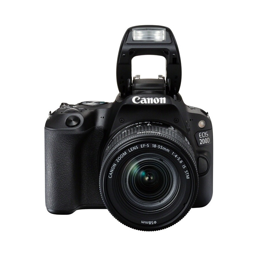 Canon PACK EOS 200D NOIR + EF-S 18-55 MM F/4-5,6 IS STM + Housse + Carte SD 16 Go n°4