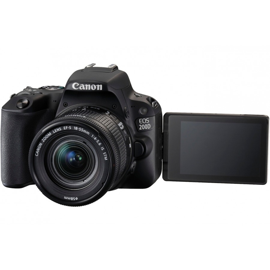 Canon PACK EOS 200D NOIR + EF-S 18-55 MM F/4-5,6 IS STM + Housse + Carte SD 16 Go n°5