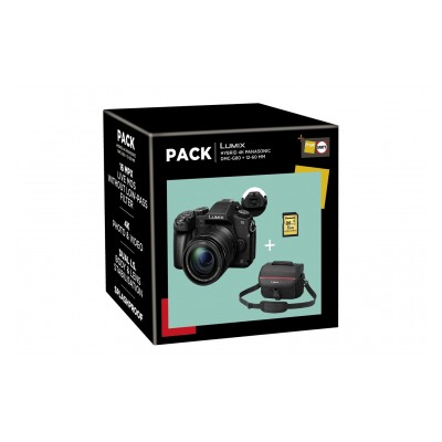 Panasonic PACK G80 + 12-60/3,5-5,6 + SACOCHE + SD16GO