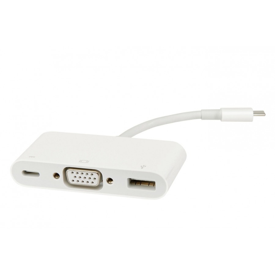 Apple Adaptateur multiport VGA USB-C (MJ1L2ZM/A) n°1