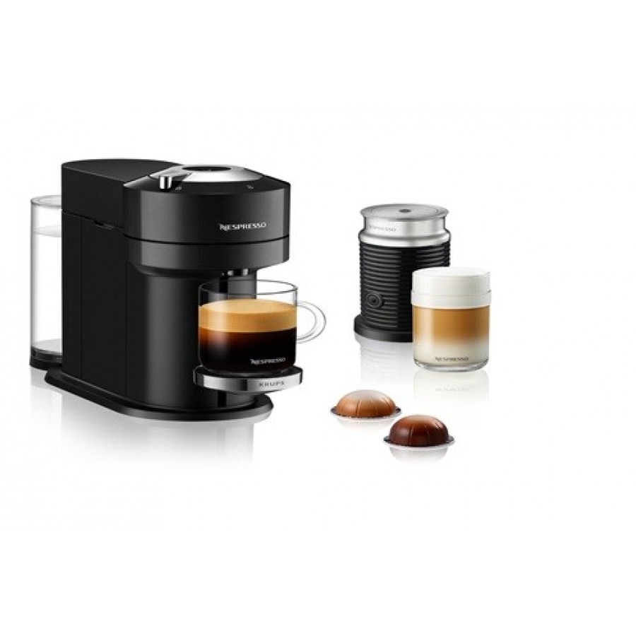 Krups Nespresso Vertuo Next Premium Noire 1,1L Finitions Chromées YY4297FD n°3