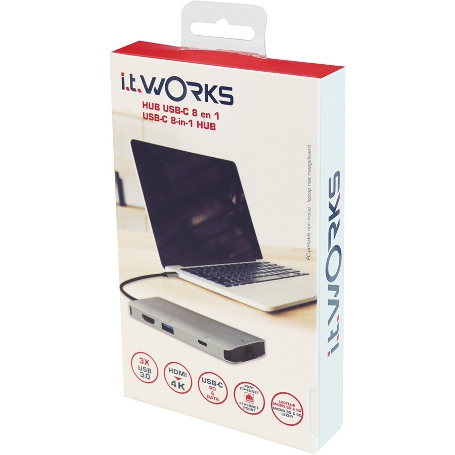 Itworks HUB USB-C 8 en 1 n°2