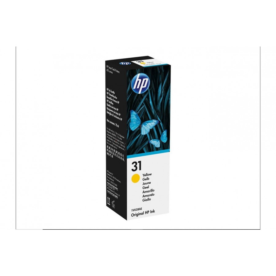 Hp Bouteille d'encre jaune authentique 70 mL HP 31