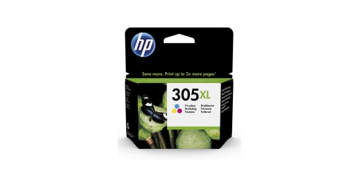 HP 305 - Cartouche d'encre 305XL noire et 305 couleur + crédit