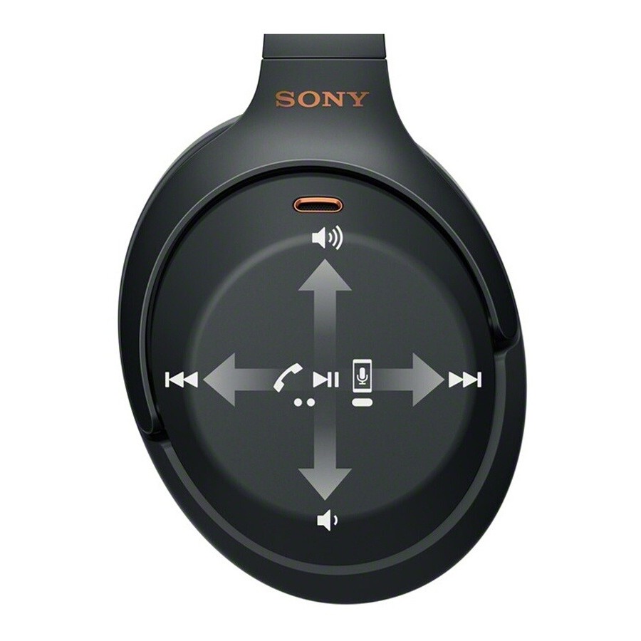 Sony WH-1000XM3 Casque Hi-res Bluetooth à réduction de bruit Noir n°5