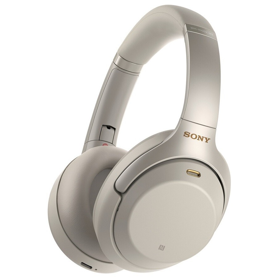 Sony WH1000XM3 Casque Hi-res Bluetooth à réduction de bruit Silver n°1