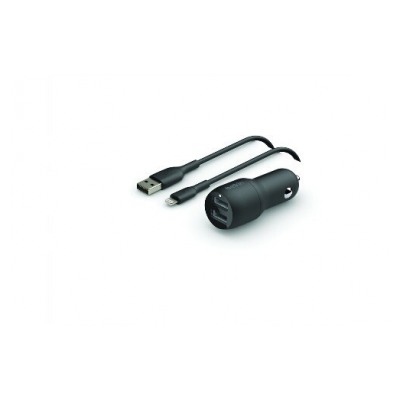 Belkin Chargeur voiture 2 ports USB-A
