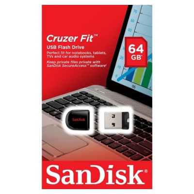 Sandisk CRUZER FIT 64 GO USB 2.0