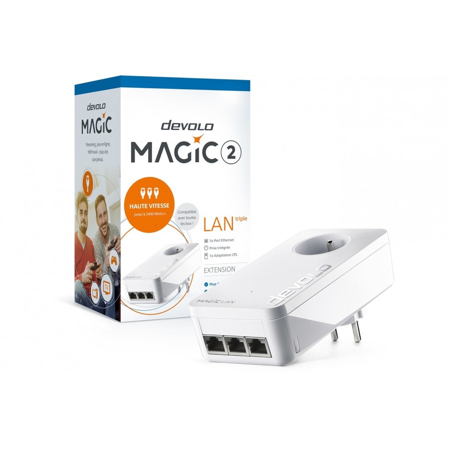 Magic 2 LAN CPL - Internet par la prise électrique