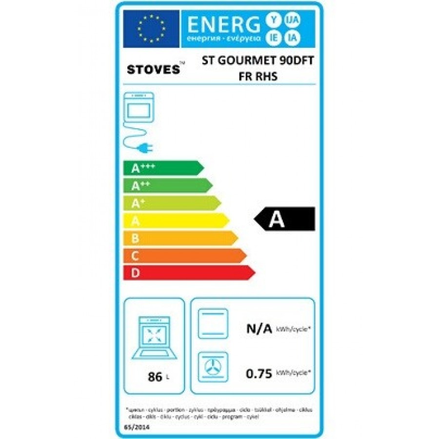 Stoves GOURMET 90DFTBLK - PGOUR90DFTBLK n°2