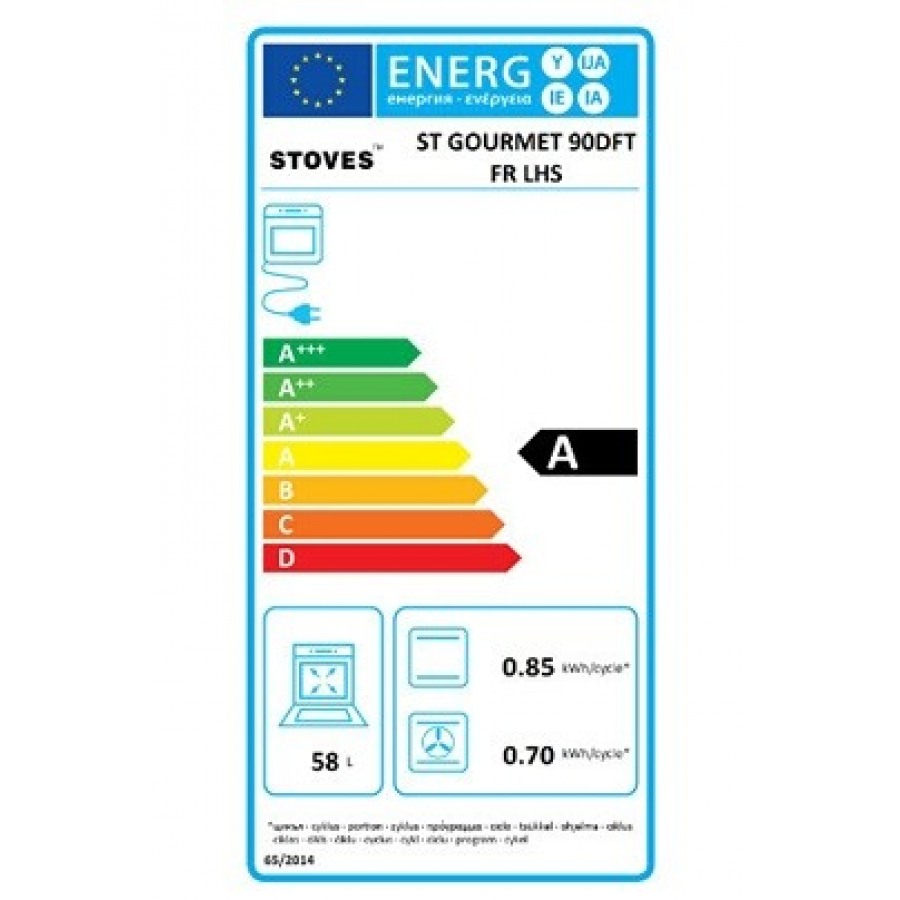 Stoves GOURMET 90DFTBLK - PGOUR90DFTBLK n°3