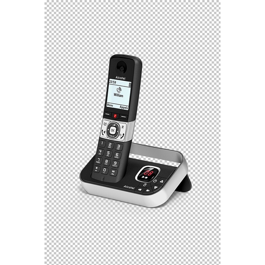 Téléphone fixe Alcatel Pack sans fil F 890 Voice Duo - DARTY