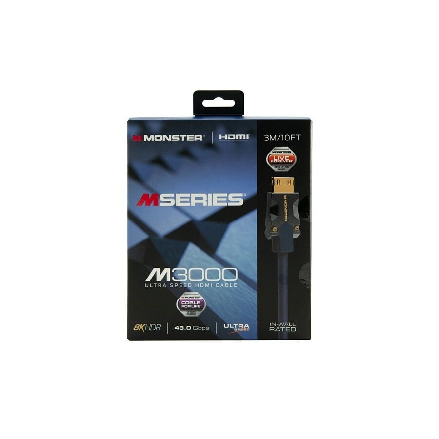 Monster Cable MONSTER CABLE HDMI M3000 UHD 8K DOLBY VISION HDR 48GBPS 3M n°3