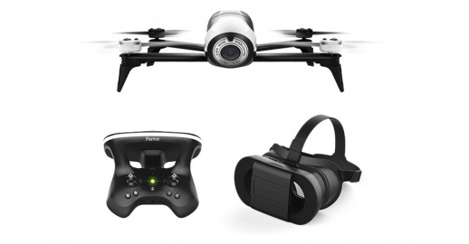 Parrot bebop 2 store pack fpv white