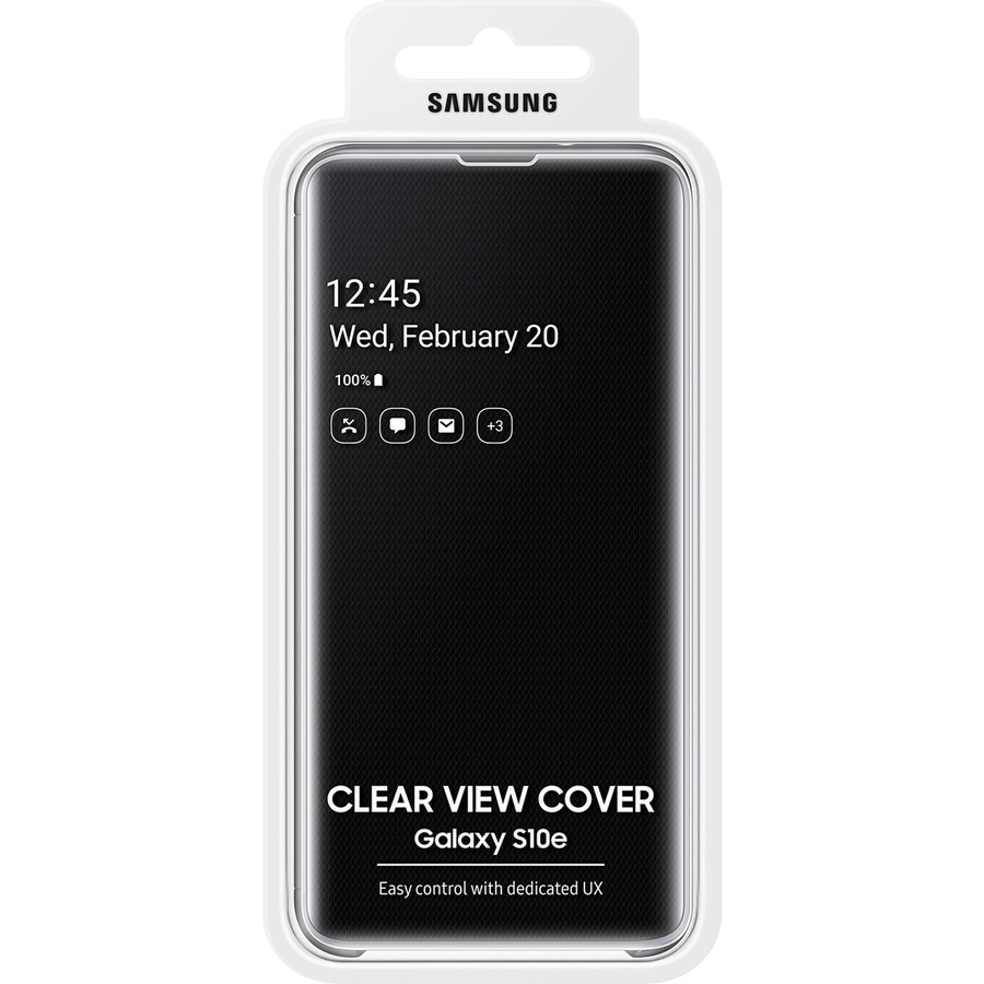Samsung Clear View Cover pour Samsung Galaxy S10e Noir n°4